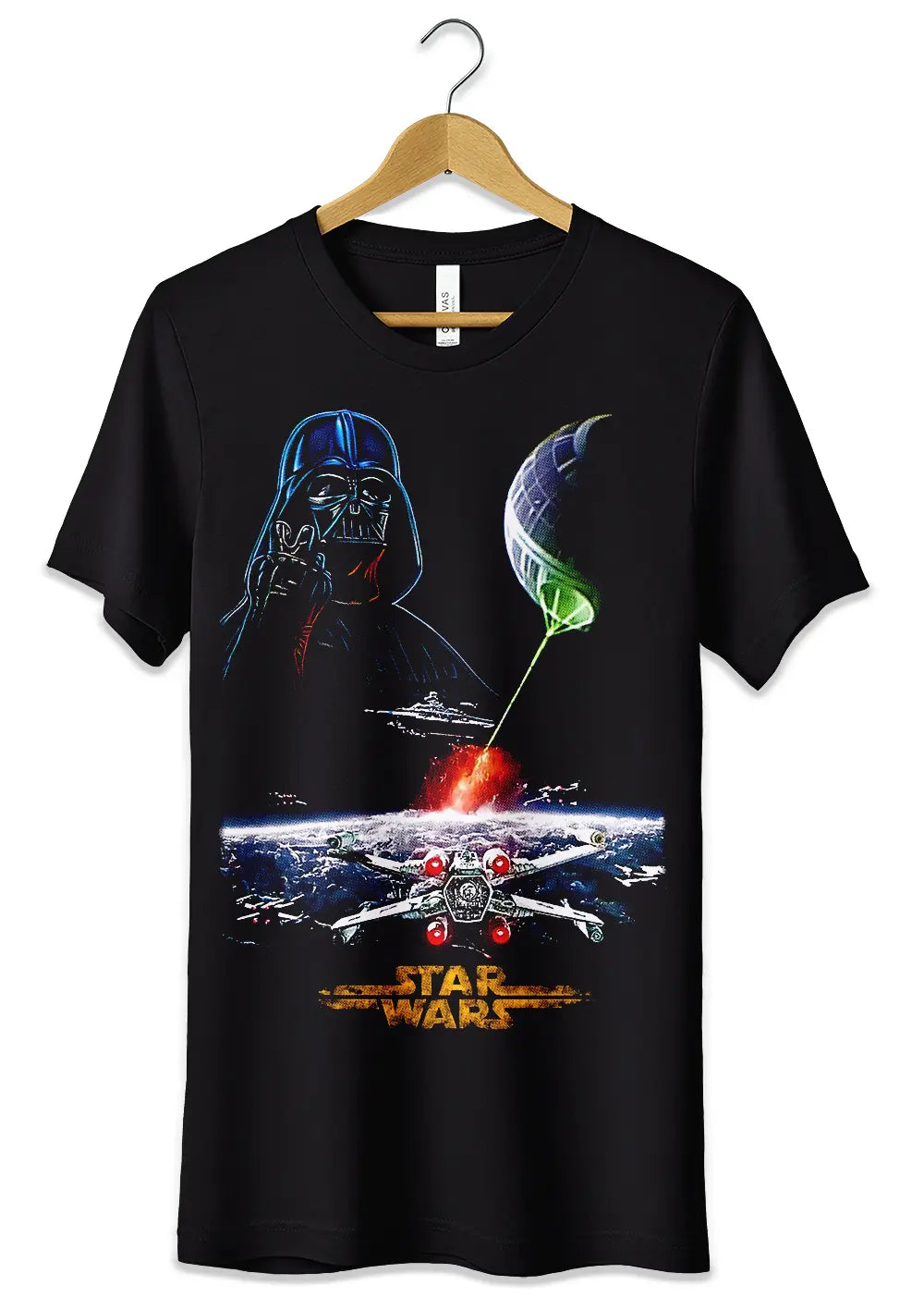 T-Shirt Maglietta Star Wars Film Cult Guerre Stellari