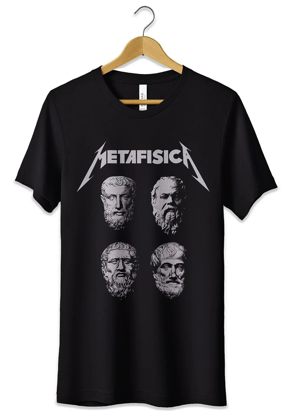 T-Shirt Maglietta Metafisica Parodia Divertente Metallica